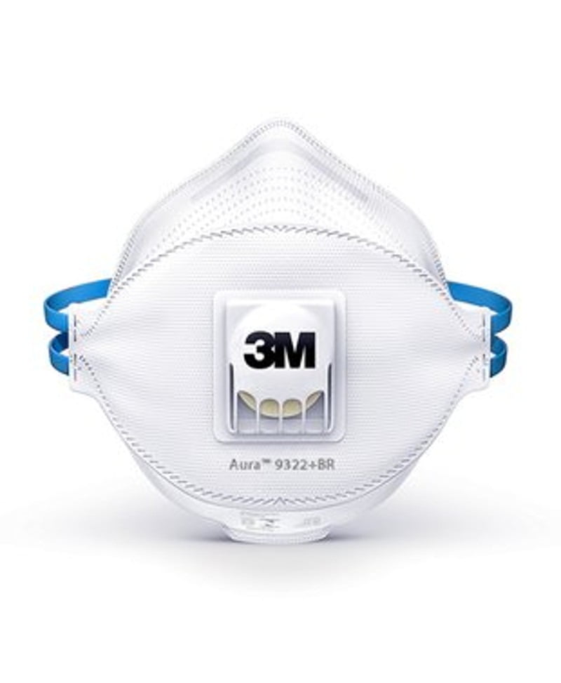 Máscara de Proteção Descartável 3M FFP2 NR D - Lidermaq
