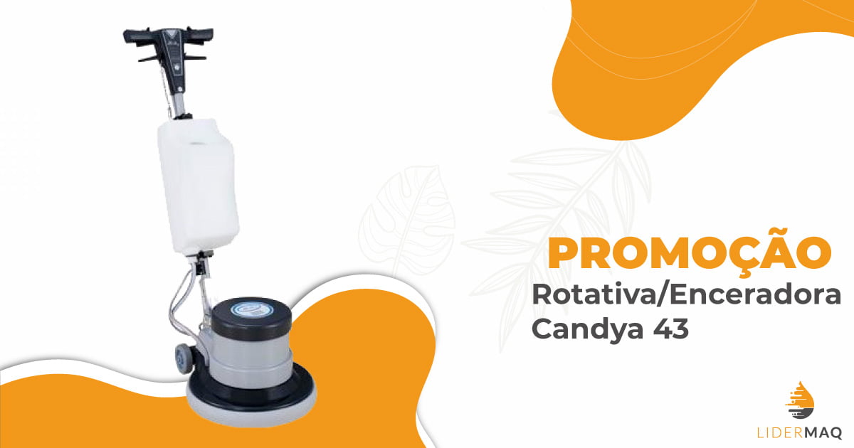 Promoção - Rotativa/Enceradora Candya 43