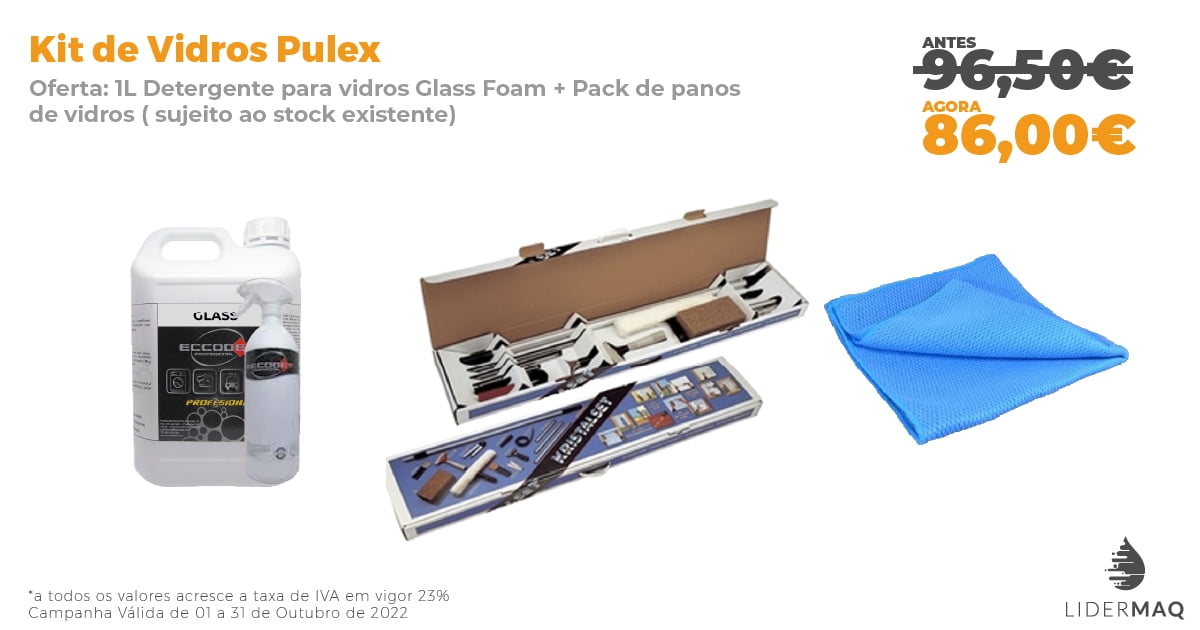 Kit de Vidros Pulex – Promoção