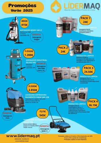 LIDERMAQ - Promoções Verão 2025